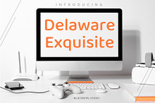 Delaware Exquisite Font | New Font