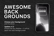 iPhone X Mockup - Front View, an iPhone Mockup by Mockups & Illustrations (Thumbnail 13 of 17)