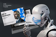 Artifa - Modern AI Presentation, a Presentation Template by Glyphminds Studios (Thumbnail 1 of 5)