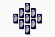 Galaxy S23 - 21 Mockups Scenes, an Android Mockup by Asylab (Thumbnail 12 of 40)