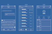 iOS7 Clear Pro (OmniGraffle Stencil), an iPhone Mockup by pypple (Thumbnail 4 of 5)