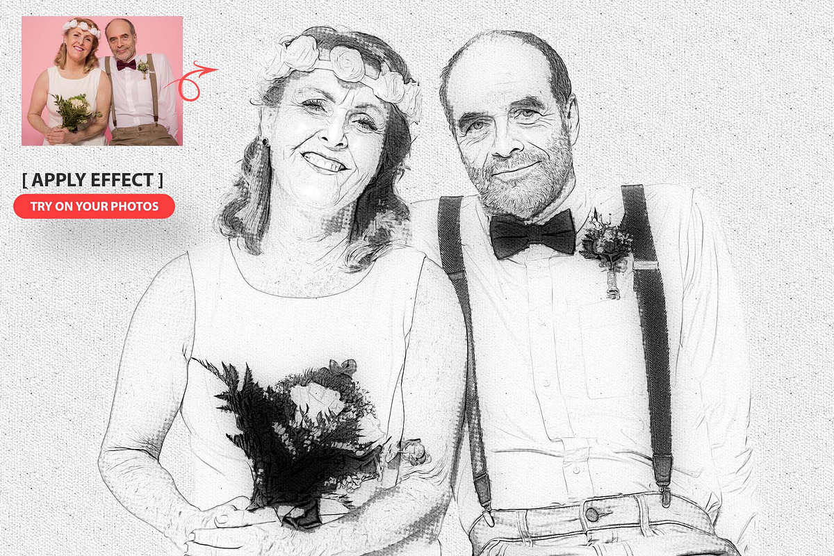 Ink Art Pro Photoshop Action, an Action Add-On by MRI STUDIO (Photo 3 of 14)