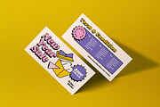 Purple Quirky New Year Sale Voucher, a Card Template by graphicook (Thumbnail 3 of 3)