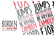 Borden, a Handwritten Font by La Boite Graphique (Thumbnail 2 of 4)