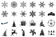 Christmas and New Year Backgrounds, a Decorative Illustration by TAlex (Thumbnail 7 of 7)
