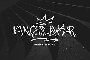 Kingslayer - Graffiti Font