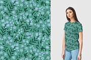 Ditsy floral pattern, a Pattern Graphic by elyomys (Thumbnail 2 of 3)