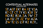 Gluk Etiuda No23, a Sans Serif Font by glukfonts (Thumbnail 3 of 15)