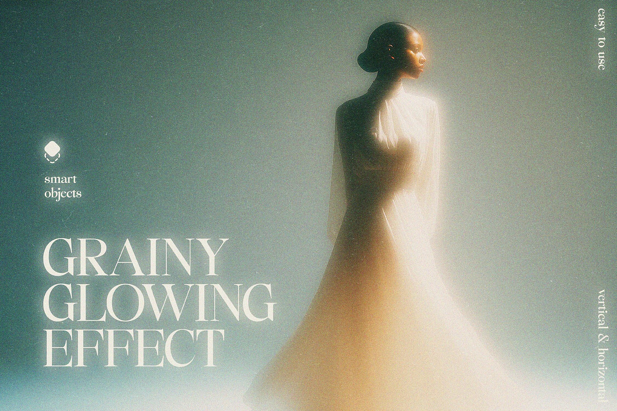 Grainy Glowing Photo Effect, a Layer Style Add-On by Design Squad (Photo 1 of 7)