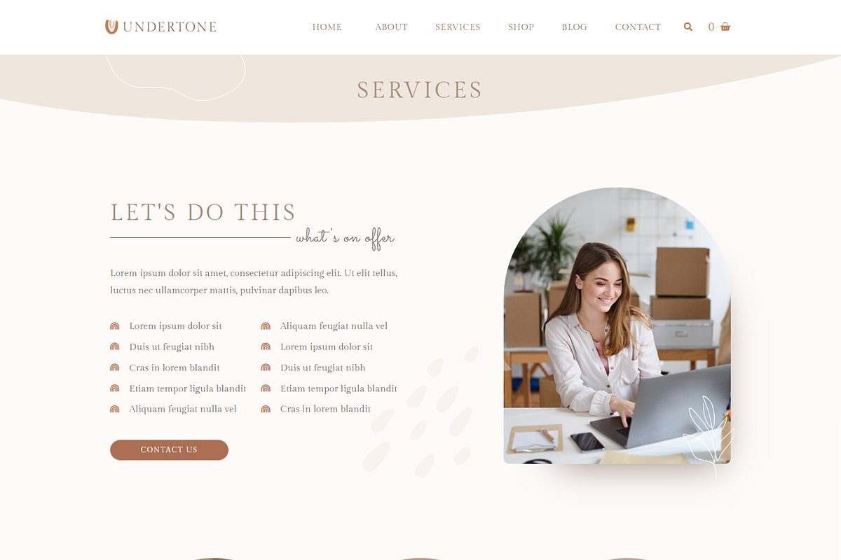 Business Services & Shop Elementor, a Landing Page Template by MasterDesigns (Photo 4 of 8)