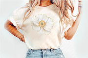 White Floral Clipart, an Illustration by Watercolor design (Thumbnail 6 of 12)