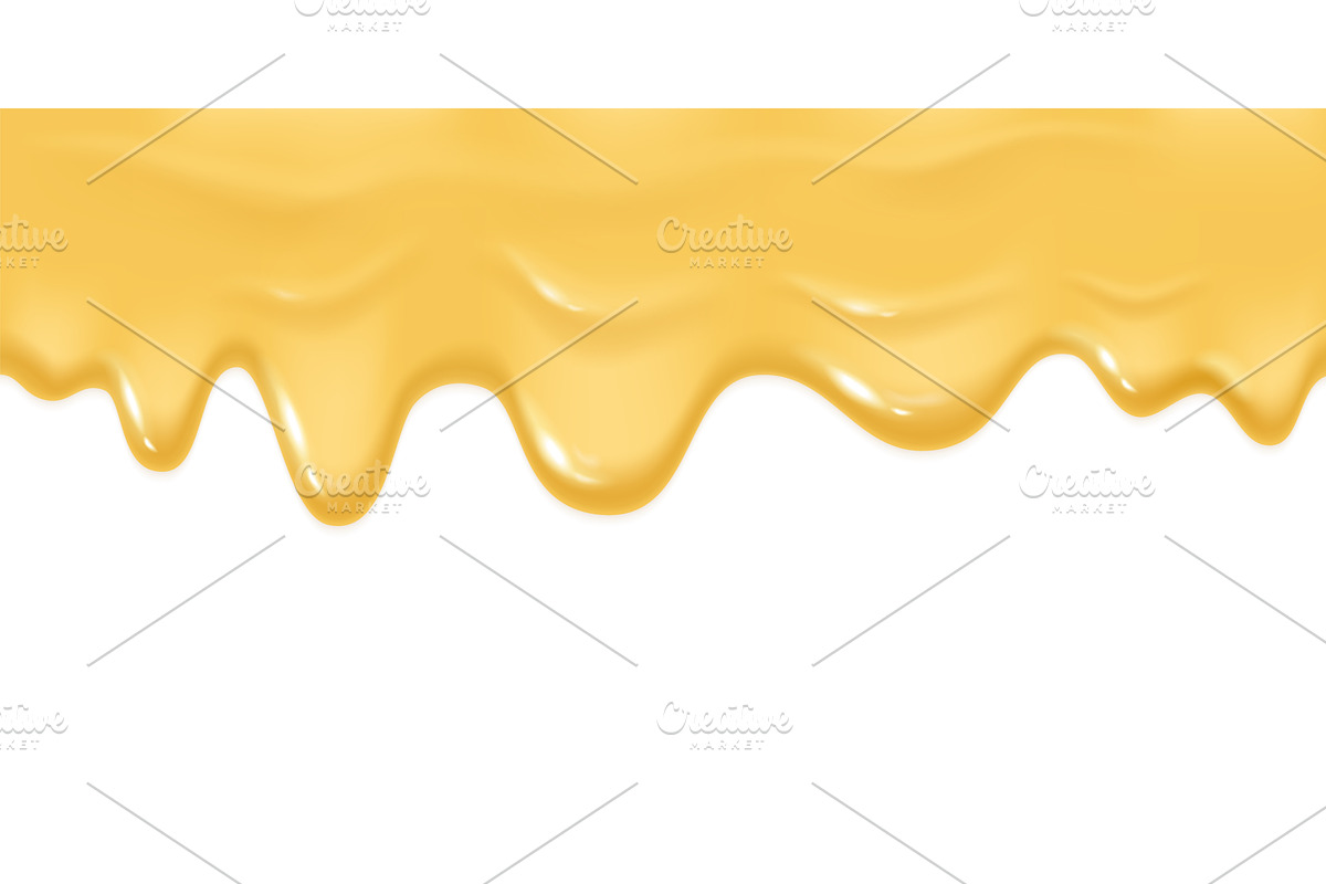 Realistic melted cheese. Hot cheeses, a Graphic by Stock-Smart-Start