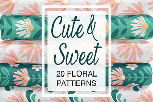 20 Cute and Sweet floral patterns