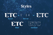 Ethereum font, a Symbol Font by Fractal fonts & graphics (Thumbnail 3 of 3)