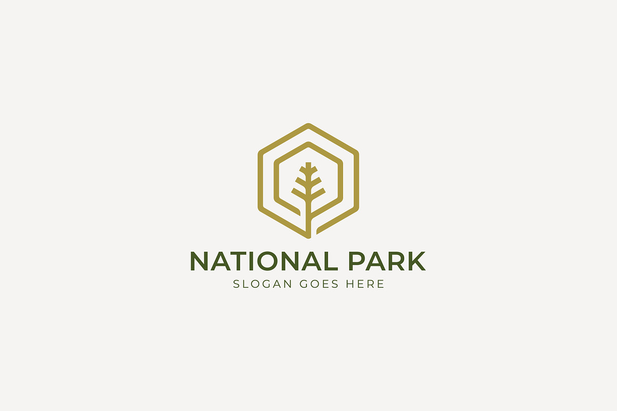 National Park Logo Wood Nature, a Branding & Logo Template by Signatoro (Photo 2 of 3)