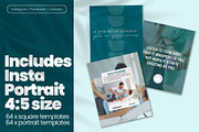 Modern Chiropractic Canva Templates, a Design Template by Socially Sorted (Thumbnail 2 of 9)