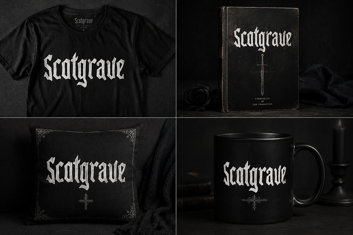 Scotgrave, a Blackletter Font by Wow Magic (Photo 2 of 4)