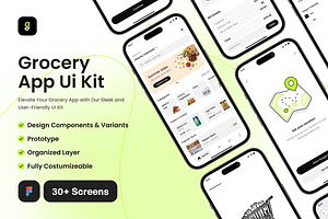 Grocerya - Grocery Shopping UI Kit