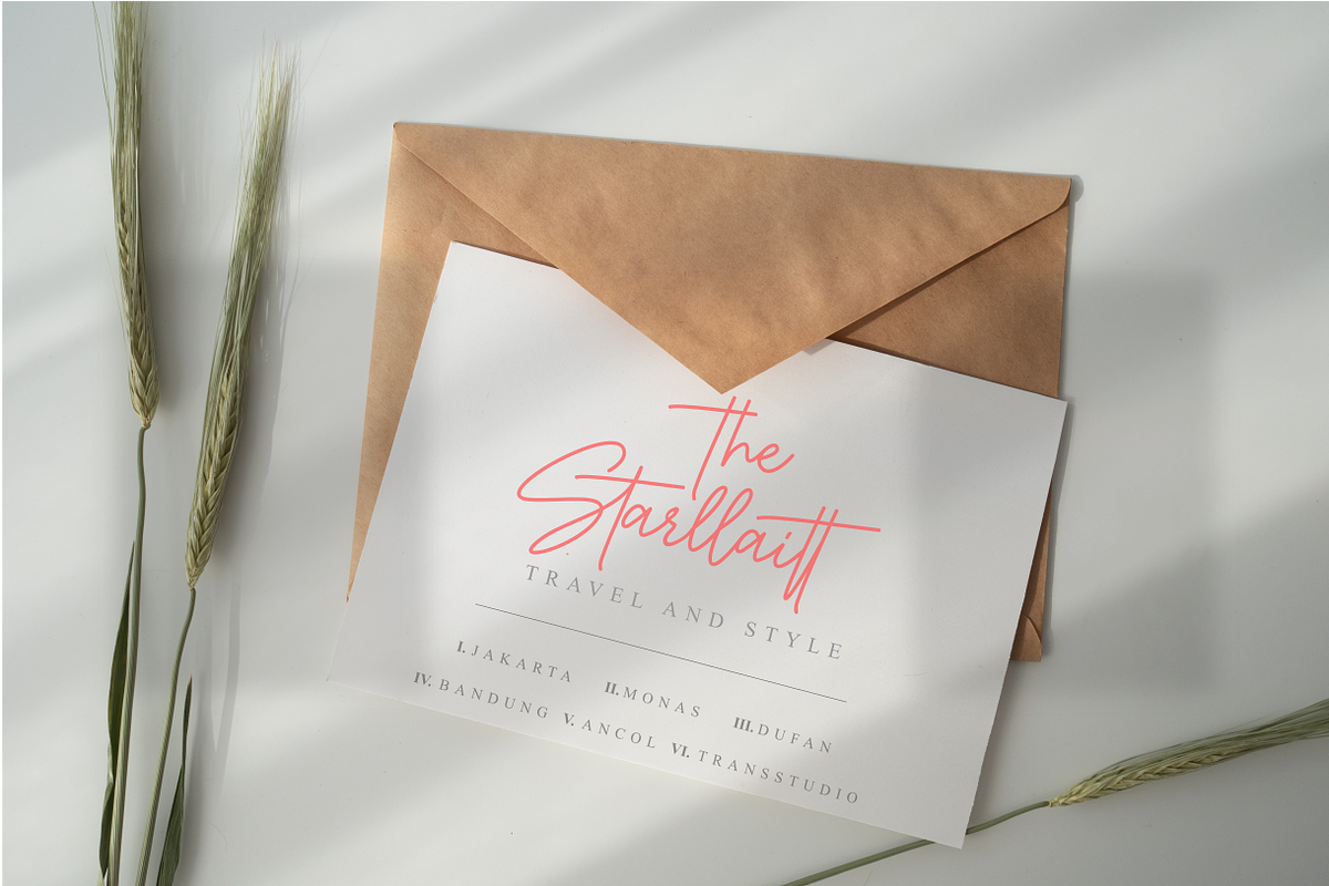 Jalliestha - Handwritten Signature, a Script Font by zeenesia (Photo 3 of 16)