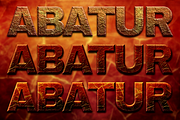 Crazy Textured Photoshop Text Styles