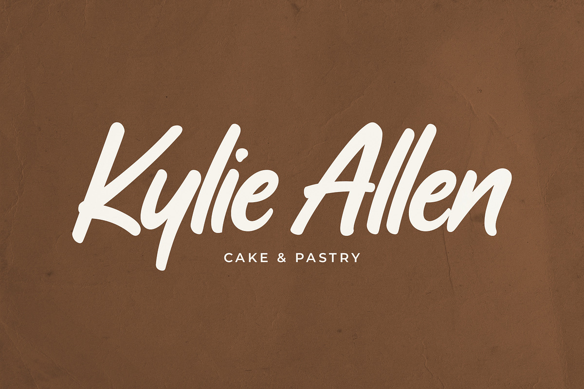 Guttery | Bold Handwritten Font, a Handwritten Font by Ariya Works (Photo 5 of 10)