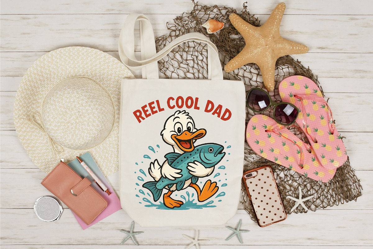 Reel Cool Dad PNG, a Graphic by Designking (Photo 4 of 4)