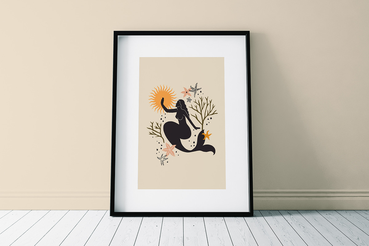 Mermaid Core Graphic Bundle, a Pattern Graphic by Katerina Osa (Photo 5 of 13)
