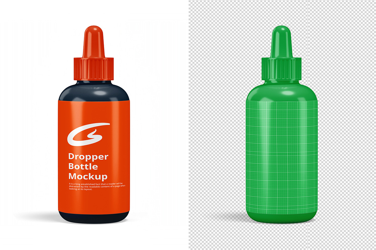 Dropper Bottle Mockup, a Product Mockup by GraphicsPixel (Photo 2 of 3)