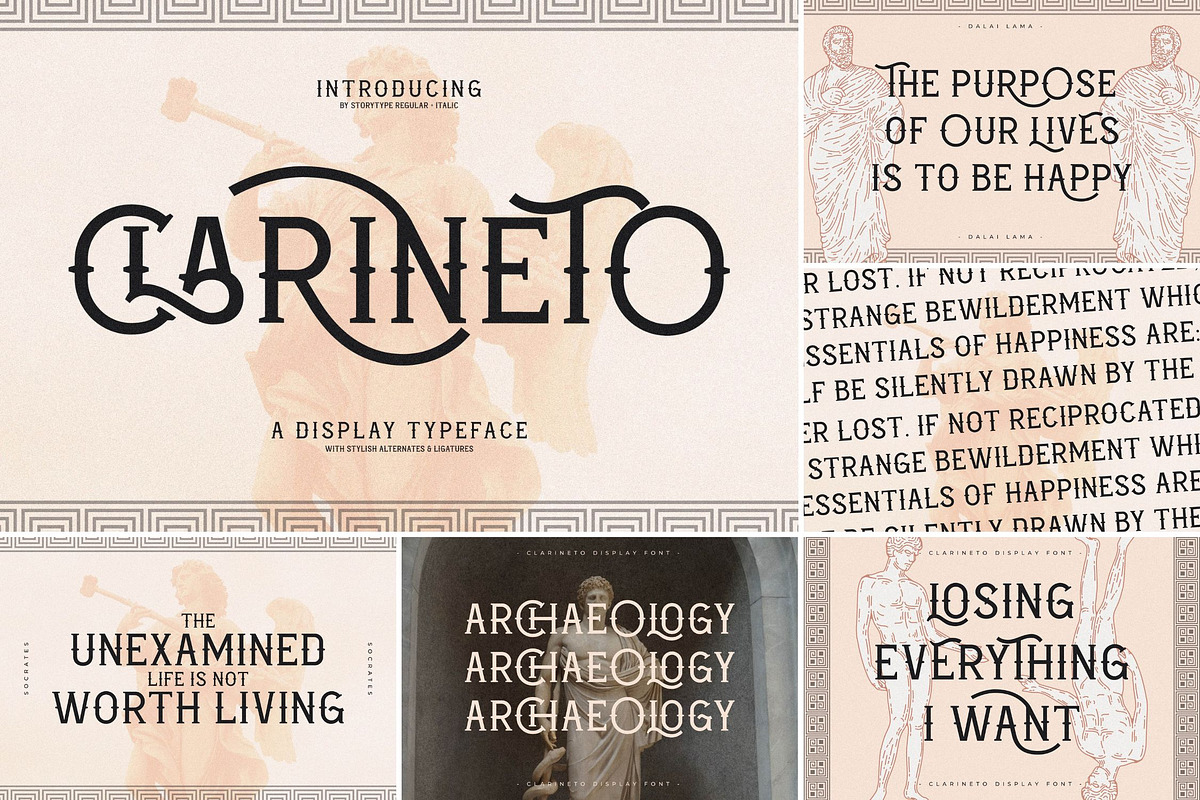 SALE! Modern & Classy Serif Font, a Serif Font by Storytype Studio (Photo 36 of 42)
