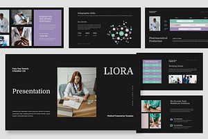 Liora : Medical Keynote, a Presentation Template by Punkl Camp