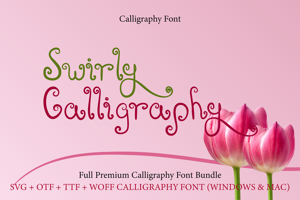 Lovely Elf - Swirly Font, a Sans Serif Font by Inventype Studio (Photo 2 of 9)