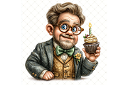Birthday Man Clipart JPG, an Illustration by Memories By Lea (Thumbnail 17 of 19)