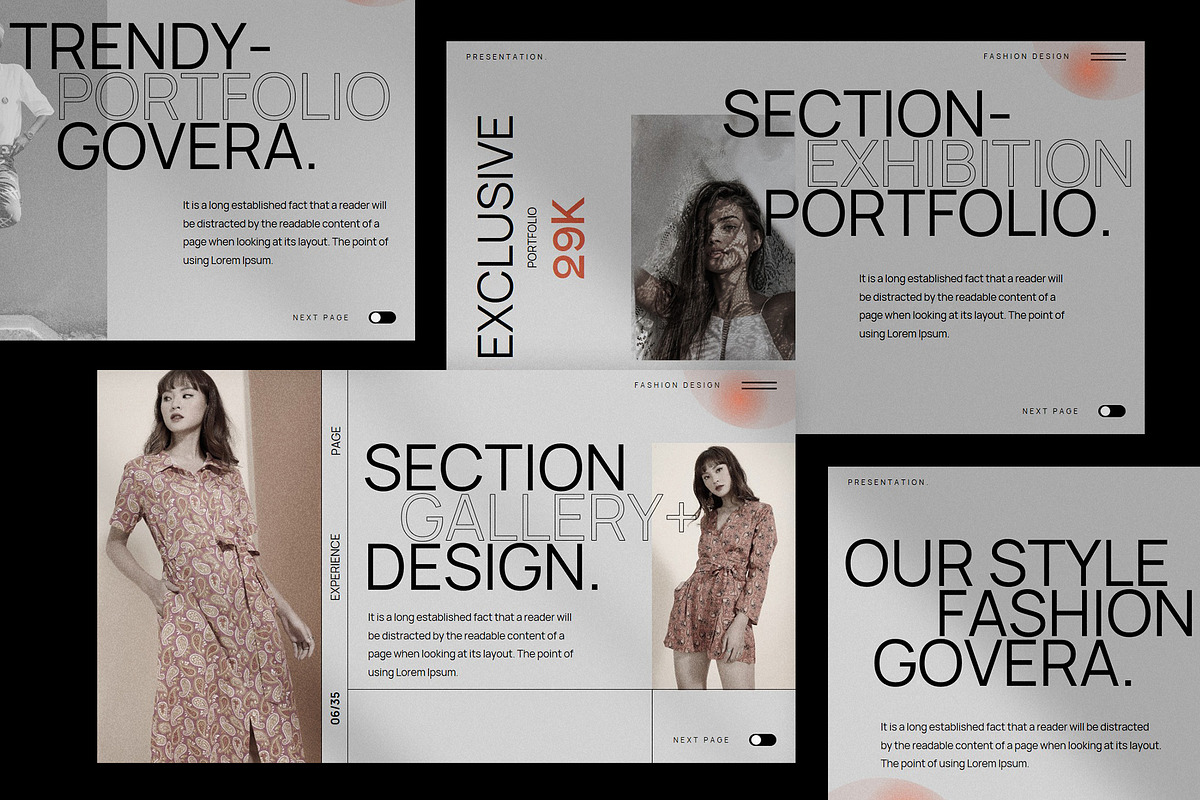 Govera Presentation Template preview 6