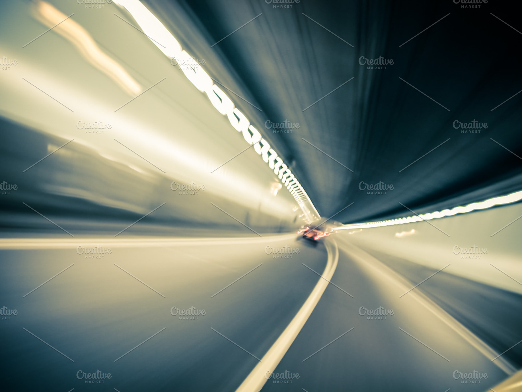Tunnel Stock Photo Containing Motion Blur And Tunnel