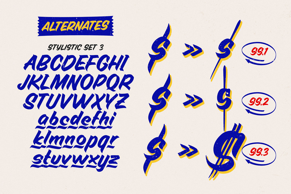 Brosign Brush Typeface, a Handwritten Font by alit design (Photo 10 of 20)