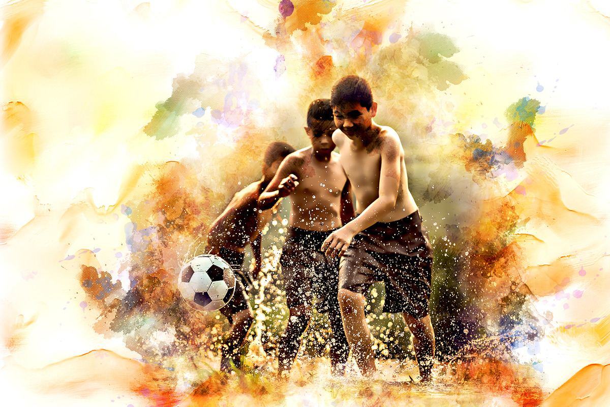 Watercolor Pro Photoshop Action, an Action Add-On by MRI STUDIO (Photo 11 of 14)