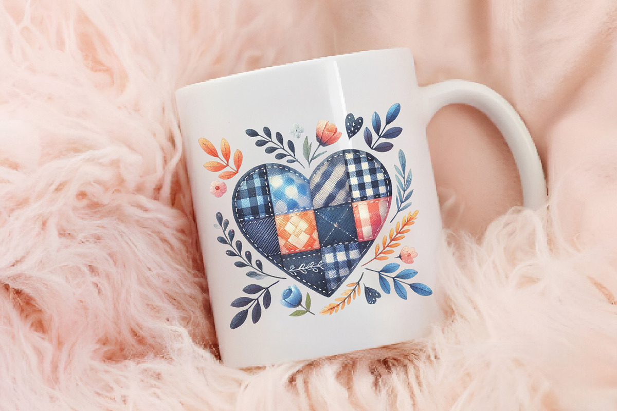 Navy Valentine Sublimation Clipart, an Illustration by RobertsArt (Photo 6 of 7)