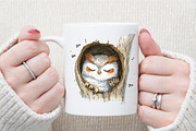 Cute Sleepy Animals Clipart Png Bund, an Illustration by Sublimation Artist (Thumbnail 5 of 6)