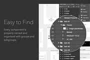 4Boutique Ecommerce UI KIT Bundle, an UI Kit Template by 4EB Studio (Thumbnail 5 of 10)