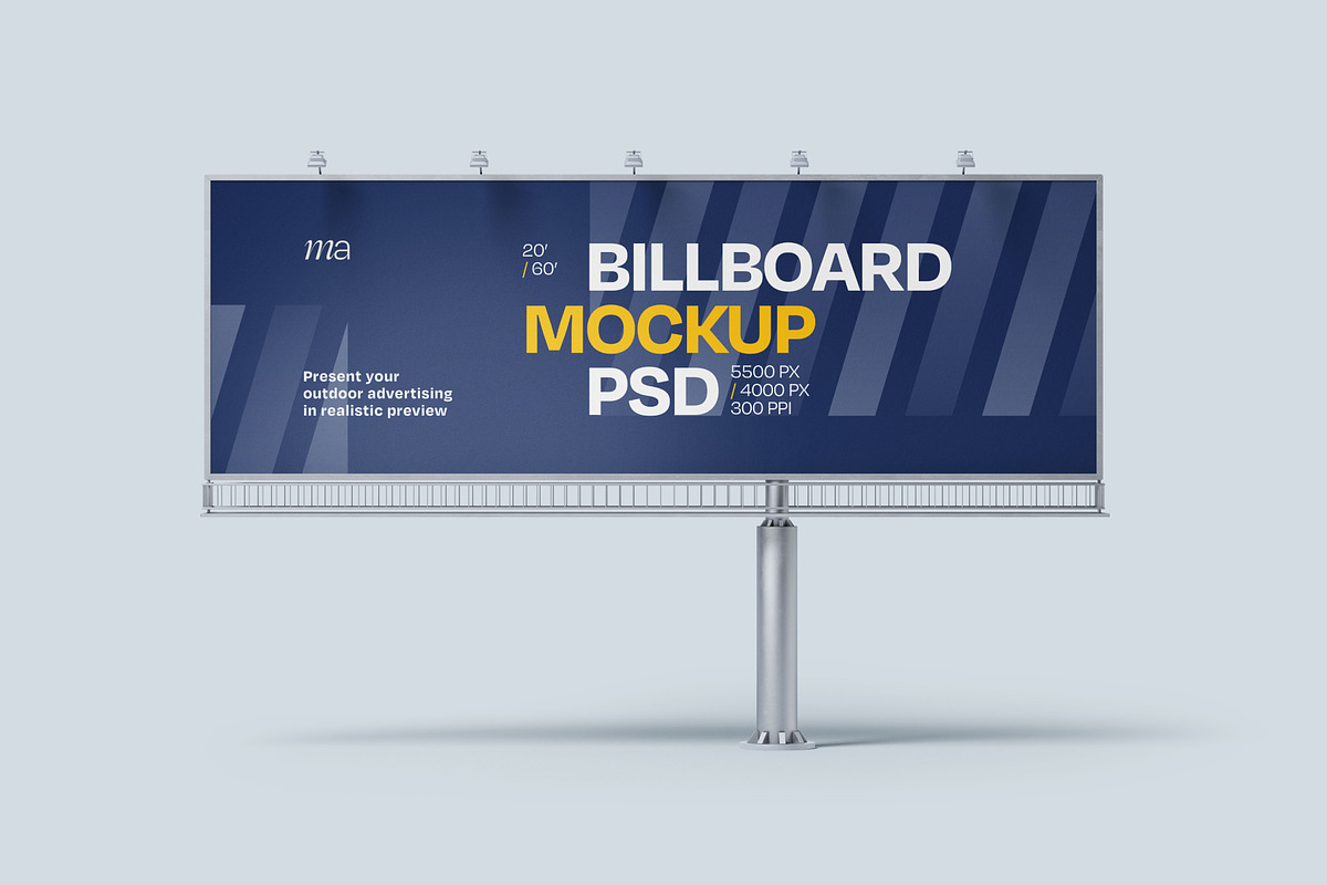 Billboard Mockup Set, a Print Template by mockupatelier (Photo 10 of 12)