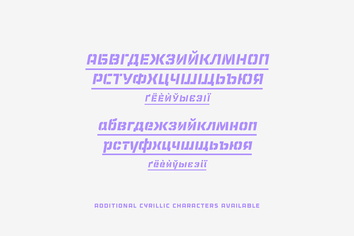 Lokoxi Stencil Pro - Full Family, a Sans Serif Font by Anfound Type (Photo 13 of 16)