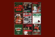 HOLIDAZE Christmas Canva Template, a Templates & Theme by BYOTstudios (Thumbnail 1 of 11)