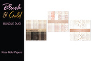 84% OFF! Blush & Gold BUNDLE DUO, a Texture Graphic by Chus Moreno Studio (Thumbnail 5 of 7)