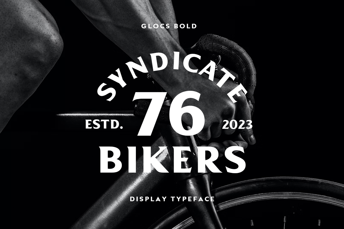 Vintage Font - Glocs, a Sans Serif Font by Yukita Creative (Photo 4 of 17)