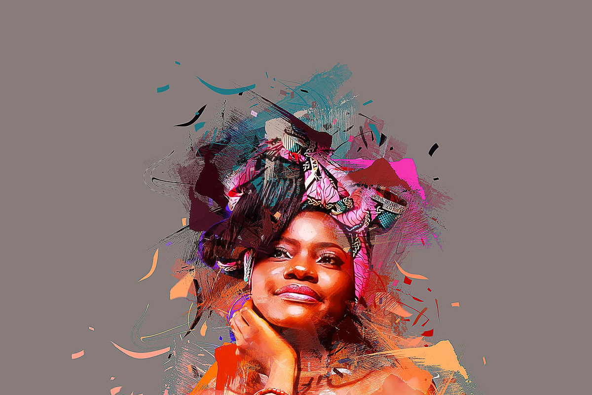 Abstract Paint Photoshop Action, an Action Add-On by MRI STUDIO (Photo 14 of 18)