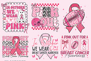 Breast Cancer Sublimation PNG Bundle, an Object Graphic by EllaMaiyaali (Thumbnail 3 of 7)