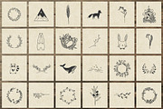 150 Hand Drawn Elements -Nature II-, an Animal Illustration by Michael Rayback Design (Thumbnail 5 of 8)