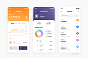 Kripton - Crypto Wallet iOS App, an App Template by peterdraw (Thumbnail 5 of 10)