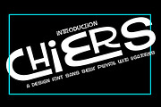 Chiers, a Sans Serif Font by Bramcreative (Thumbnail 1 of 7)