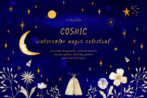 Cosmic vol.1, a Texture Illustration by LiChu Art